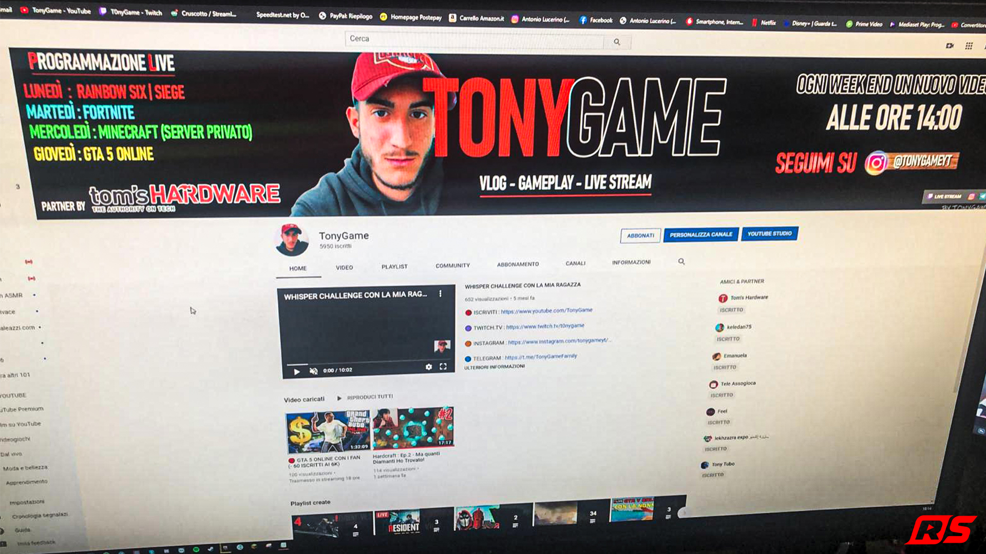Canale TonyGame